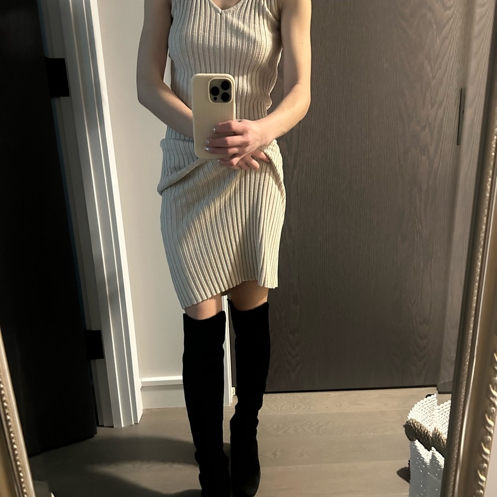 Stuart Weitzman knee high velvet boots